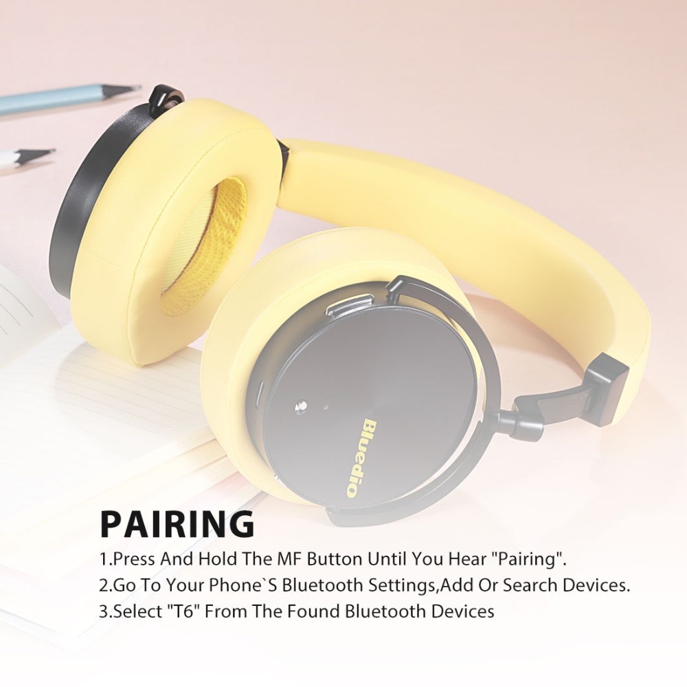 Bluedio Turbine Wireless Bluetooth Headphone - T5 - Black -  JakartaNotebook.com