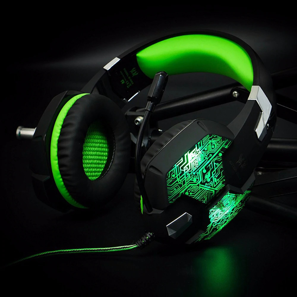 Kotion Each G2600 Gaming Headset Headphone LED Light with Mic