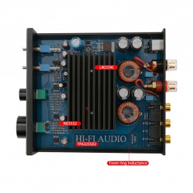 AIYIMA Subwoofer Amplifier Mono Channel 300W TPA3255 - B2D1797 - Black - 4