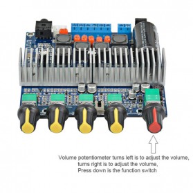 AIYIMA DIY Bluetooth Amplifier Board 2.1 Channel 2x50W+100W TPA3116 - B2D932 - 5