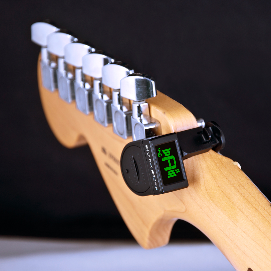 JOYO Tuner Gitar Mini Clipon JT306 Black
