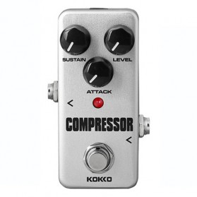 KOKKO Compressor Pedal Efek Gitar True Bypass - CFP2 - Silver