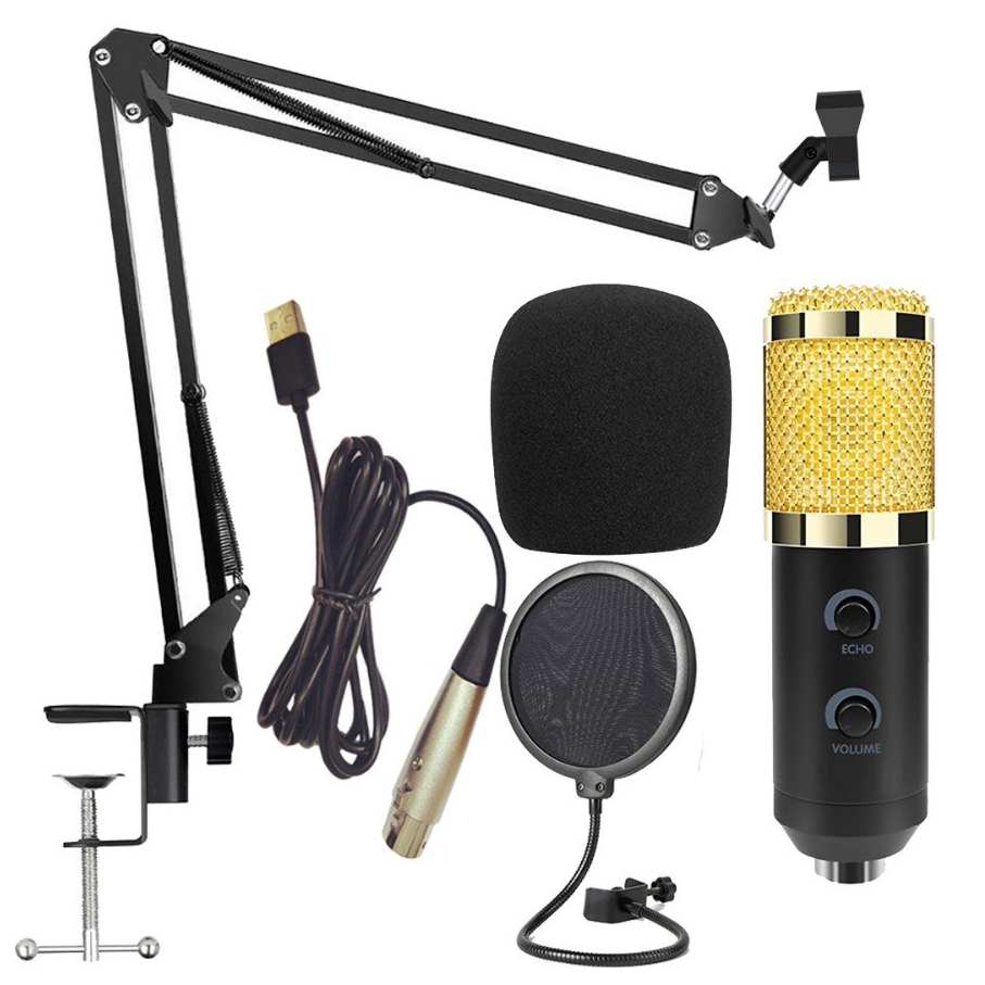 Taffware BM900 Paket Smule Professional Condenser Microphone Builtin