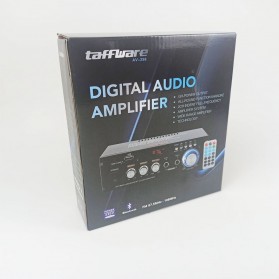 Taffware Bluetooth EQ Audio Amplifier Karaoke Home Theater FM Radio 600W - AV-298BT - Black - 7