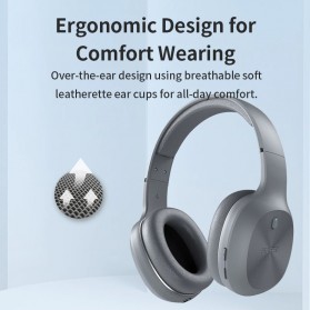 Edifier Bluetooth Headphone Headset with Mic - W600BT - Gray - 6