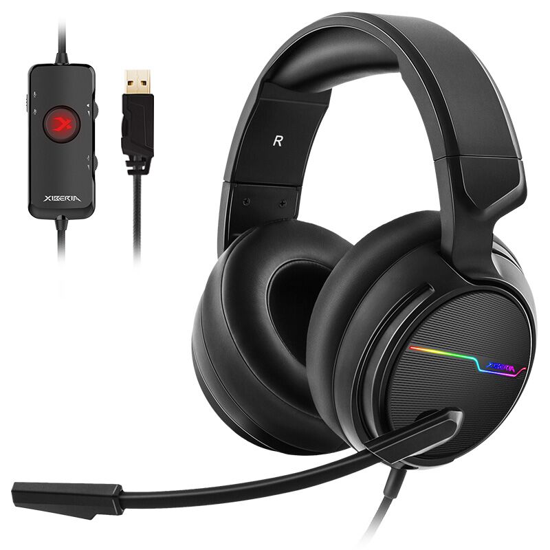 NUBWO Xiberia Gaming Headphone Headset LED 7.1 Sound