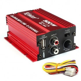 Kinter Amplifier Speaker 2 channel 500W - MA150 - Red