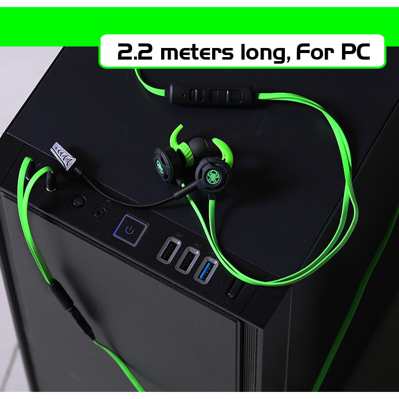 Plextone Gaming Earphone HiFi with 
