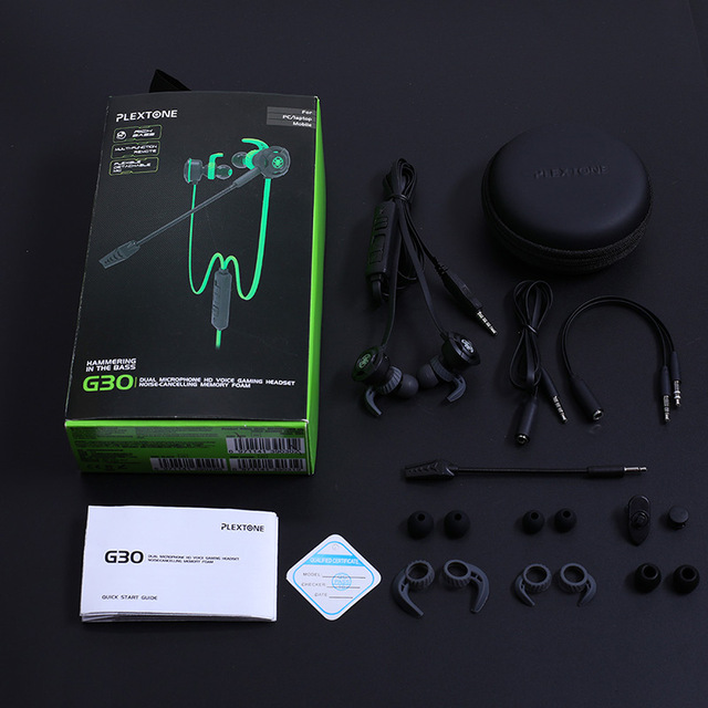 Plextone Gaming Earphone HiFi with 