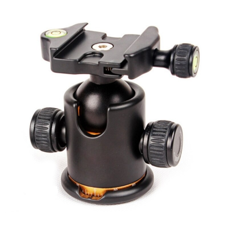 Andoer Tripod Ball Head Profesional 360 Rotation TB81X Black