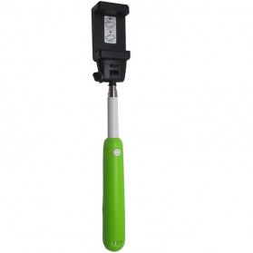 Noosy Tongsis Wireless Self Timer Monopod for iOS and Android - BR04 - Green - 2