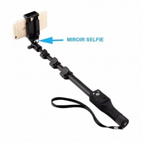 Yunteng Tongsis Wireless Bluetooth Monopod - YT-1288 (OEM) - Black - 2