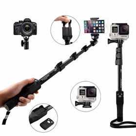 Yunteng Tongsis Wireless Bluetooth Monopod - YT-1288 (OEM) - Black - 5