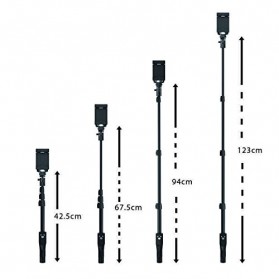 Yunteng Tongsis Wireless Bluetooth Monopod - YT-1288 (OEM) - Black - 7