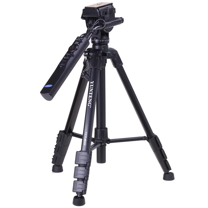 Yunteng Portable Lightweight Tripod Video & Camera VCT60 Black