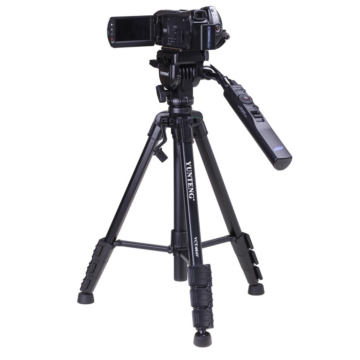 Yunteng Portable Lightweight Tripod Video & Camera VCT60 Black