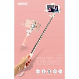 Remax Tongsis Wired Selfie Stick - PP-P6 - Black - 4