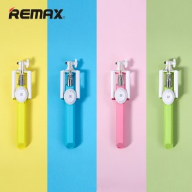 Remax Bluetooth Selfie Stick Tongsis - P3 - Blue - 3