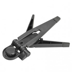 2 in 1 Portable Mini Folding Tripod Jangka for DSLR - Black - 4