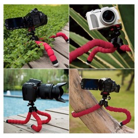 COOLJIER Mini Tripod Octopus for Action Camera Smartphone - XTK75 - Black - 4