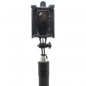 Tongsis Cermin dengan Wired Shutter - Black - 4