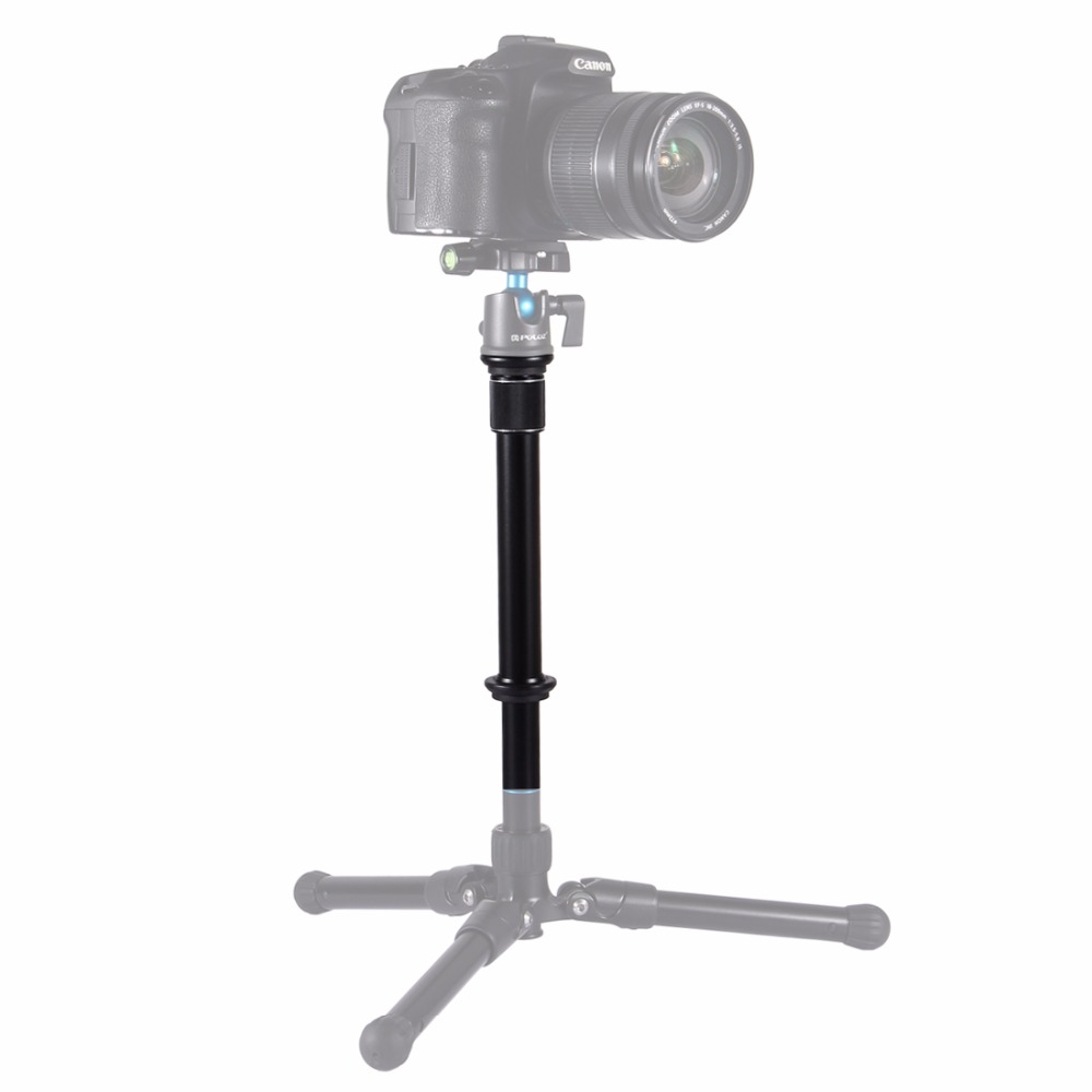 PULUZ Handheld Monopod 3/8 Screw for DSLR - Black - 1