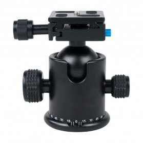 Andoer Tripod Ball Head Profesional Single Counter untuk Kamera DSLR - KS0/1 - Black