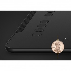 XP-Pen Deco01 Graphics Digital Drawing Tablet with P03 Passive Pen - Black - 8