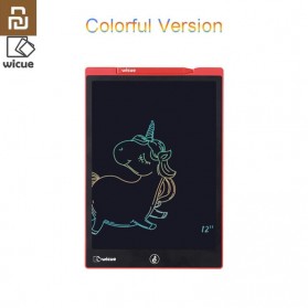 Wicue Papan Gambar LCD Digital Pen Tablet 12 Inch Colorful Version - WNB412 - Red