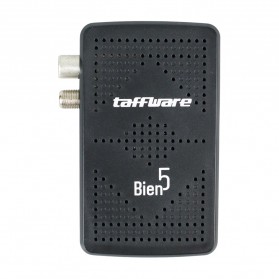 Taffware Bien5 Digital Satellite TV Tuner Box Receiver 1080P DVB-T2+S2 - Black