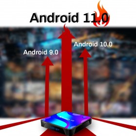 OTT TV Box Media Player 4K Android 11 2/16GB - X88 Pro 10 - 5