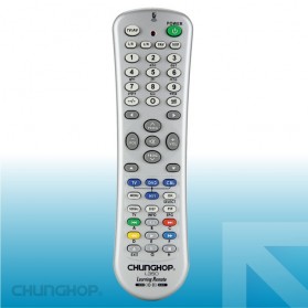 Chunghop Universal Smart Remote Control Learn Function for TV DVD CBL SAT - L350 - Silver - 1