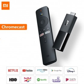 Xiaomi Mi TV Stick Smart Android 9.0 Set Top Box Full HD Chromecast Netflix + Remote - MDZ-24-AA - Black - 1
