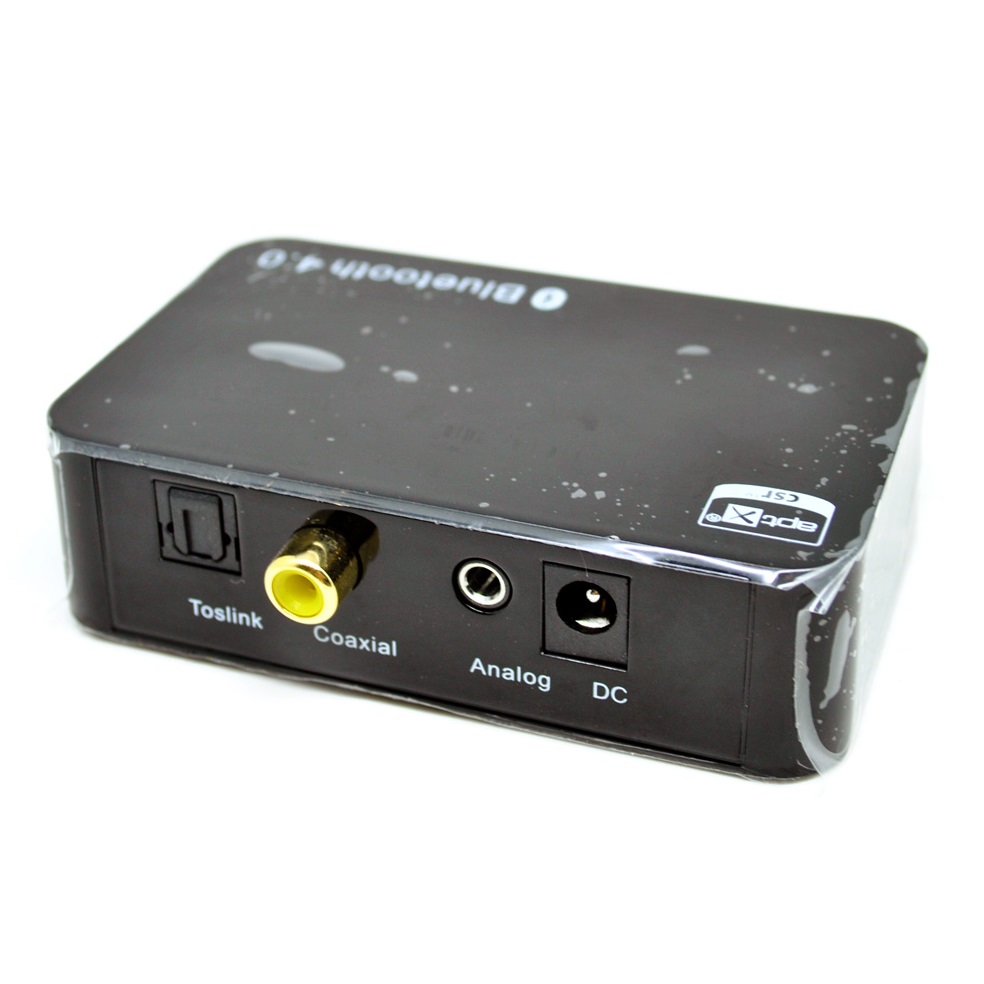 HiFi Bluetooth Receiver to 3.5mm Stereo Coaxial SPDIF - Black ...