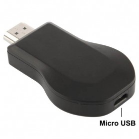 AnyCast Chromecast HDMI Dongle Wifi 1080P - Black - 4