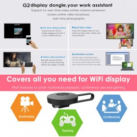 MiraScreen G2 WiFi Display Dongle Full HD 1080P - Black - 6