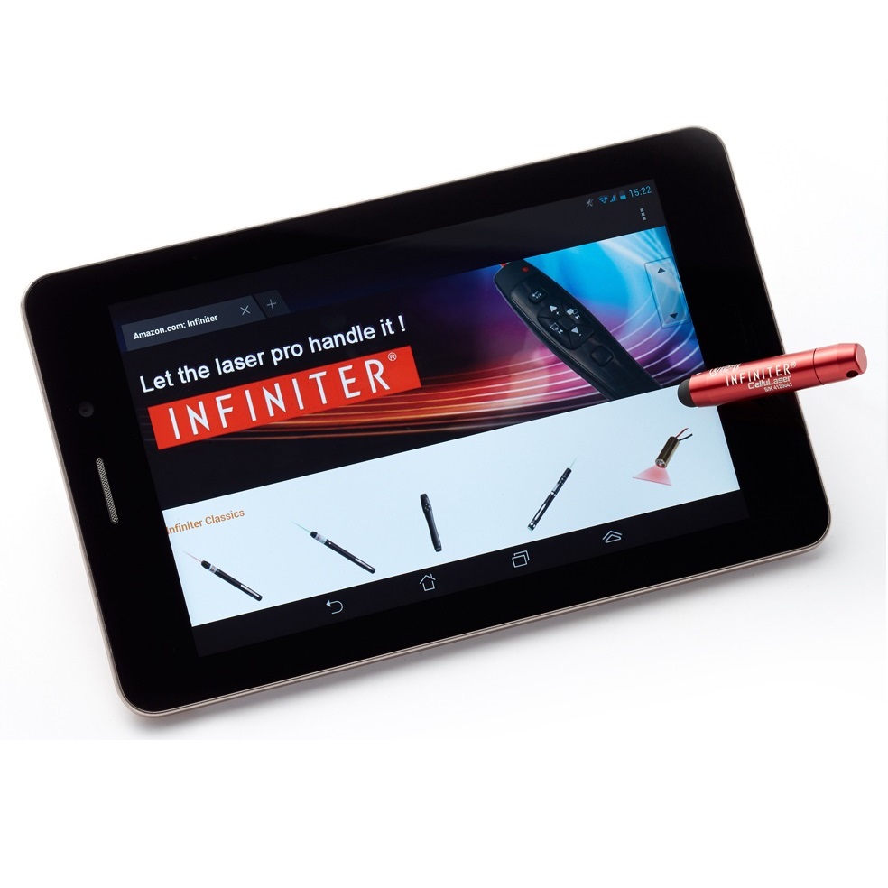 Infiniter Cellulaser Red Laser Stylus Pen Connect 