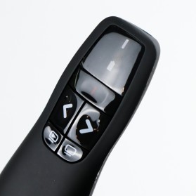 Taffware Remote Laser Presenter Wireless Pointer Merah 2.4Ghz - R400 - Black - 3
