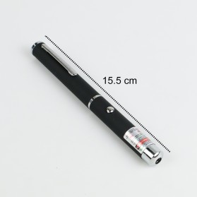 Taffware Green Point Beam Laser Pointer Pen 5MW - ZY0001 - Black - 7