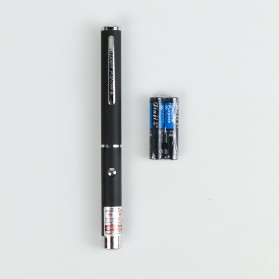 Taffware Red Point Beam Laser Pointer Pen 5 mW - ZY0001 - Black - 8
