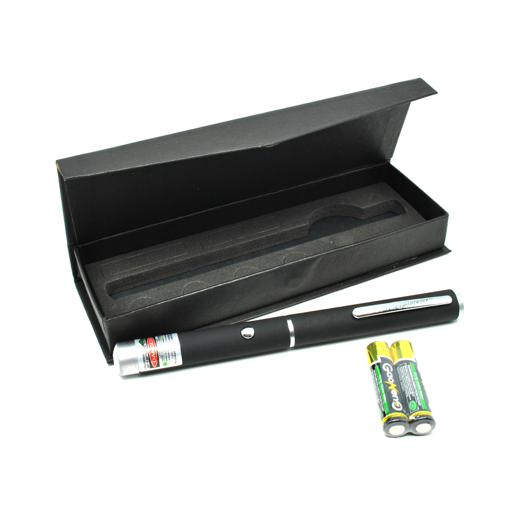 Laser Pointer Red Star Beam 5MW - Black - JakartaNotebook.com