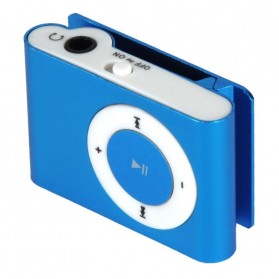 Pod MP3 Player TF card dengan Klip - KX56 - Silver - 2