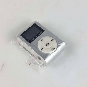 ZUCZUG Pod MP3 Player TF Card dengan Klip & LCD - ZC10 - Silver - 6
