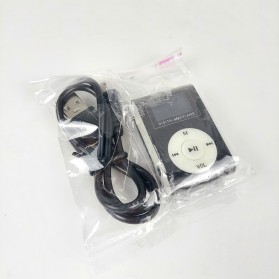 ZUCZUG Pod MP3 Player TF Card dengan Klip & LCD - ZC10 - Black - 6