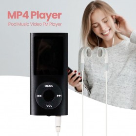 MP4 Player iPod Music Video FM Player - HK-4 - Black