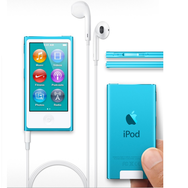 Apple Ipod Nano A1446 16gb Blue