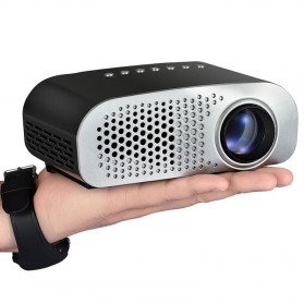 Mini Portable Projector LED 100 Lumens 480 x 320 Pixel - GP802A - Black - 1