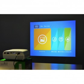 Mini Portable Projector LED 100 Lumens 480 x 320 Pixel - GP802A - Black - 5