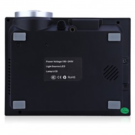 Proyektor Mini LCD AirPlay 800 x 480 Pixel 1000 Lumens - GM60A - Black - 5