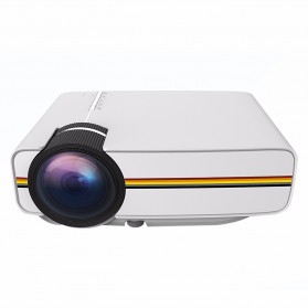 Proyektor Mini LCD 800 x 480 Pixel 1200 Lumens - YG400 - White - 1